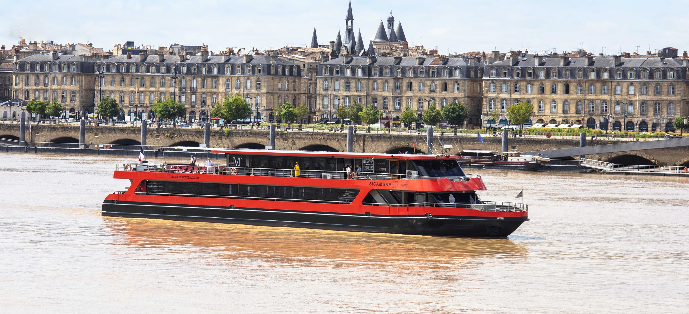 bordeaux garonne river lunch cruise